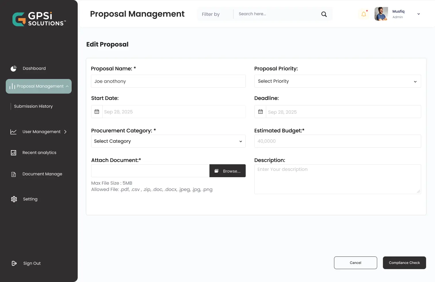 GovPro System 1